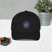 Load image into Gallery viewer, Black Trucker Cap with Official Thumos USA Logo