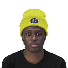 Load image into Gallery viewer, Men yellow Official Thumos USA Logo, Knit Beanie
