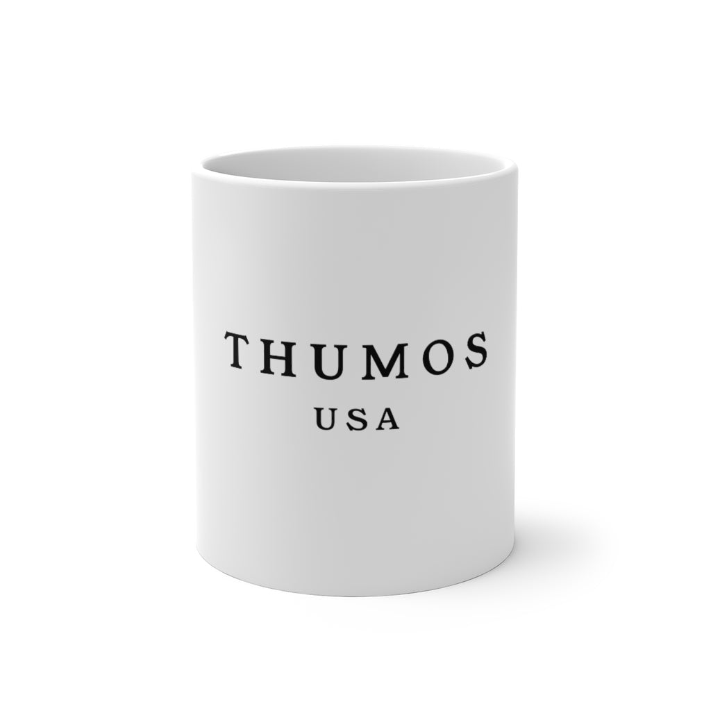 White Thumos USA Color Changing Coffee Mug, 11