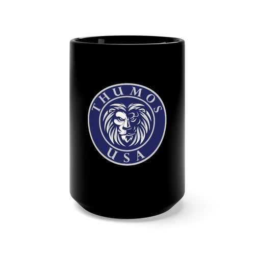 Official Thumos USA Logo, Coffee Mug for the King 15oz